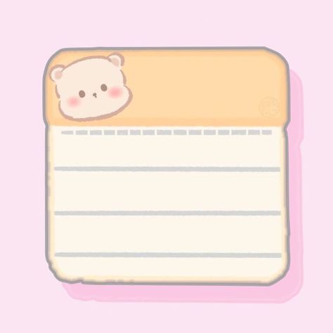 Cute Note Icon, Notes Icons Aesthetic, Apps Kawaii, Bear App, Notes App Icon, Notes Icon, Bear Icon, Kawaii App, Icon Iphone