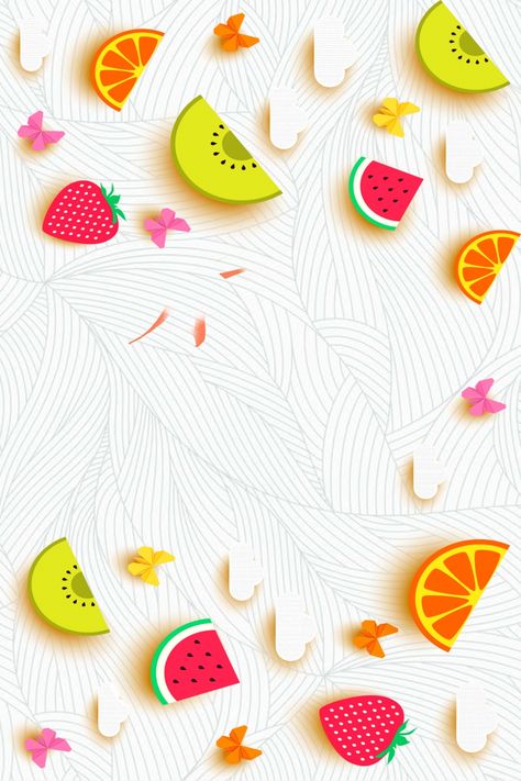 March Seasonal Fruit Background Fruit Background, Background Food, Eyebrow Design, Cake Logo Design, Seasonal Fruit, Fruit Shop, Fruit Party, Kids Background, Fruit Decorations