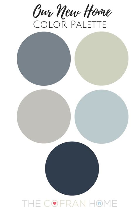 Great paint colors and color palette for an entire home! Green Playroom, Ombre Painting, Color Palette For Home, Home Wall Colour, Home Color Palette, Basement Painting, House Color Palettes, Farmhouse Paint, Paint Color Schemes