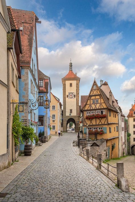 8 Storybook European Towns Where It’s Easy to Buy Real Estate European Town, European Village, Buy Real Estate, Rothenburg Ob Der Tauber, Color Design Inspiration, Bathroom Tile Designs, Room Paint Colors, Kitchen Trends, Paint Colors For Living Room