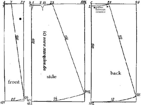 This is an authentic TRULY VICTORIAN costume sewing pattern for a 1901 Split skirt pattern which was used for shooting or sports in victorian life. Description from patterni.net. I searched for this on bing.com/images Edwardian Skirt Pattern, Split Skirt Pattern, Victorian Walking Skirt, Victorian Dress Pattern, Edwardian Skirt, Walking Skirt, Victorian Skirt, Skirt Pattern Free, Victorian Pattern