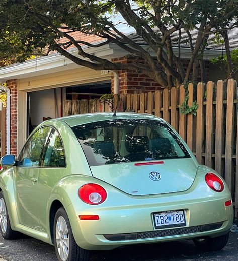 Green Slug Bug, Slug Bug Car, Green Volkswagen Beetle, Slug Bug, Vw New Beetle, Bug Car, Volkswagen New Beetle, Beetle Car, Volkswagen Bug