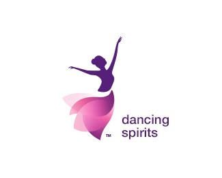 Dancing Spirits Logo Dance Logo Ideas, Logo Design Dance, Dance Logos, Body Logo Design, Ballet Logo, Dance Logo, Inspiration Logo Design, Logo Luxury, Logo Idea