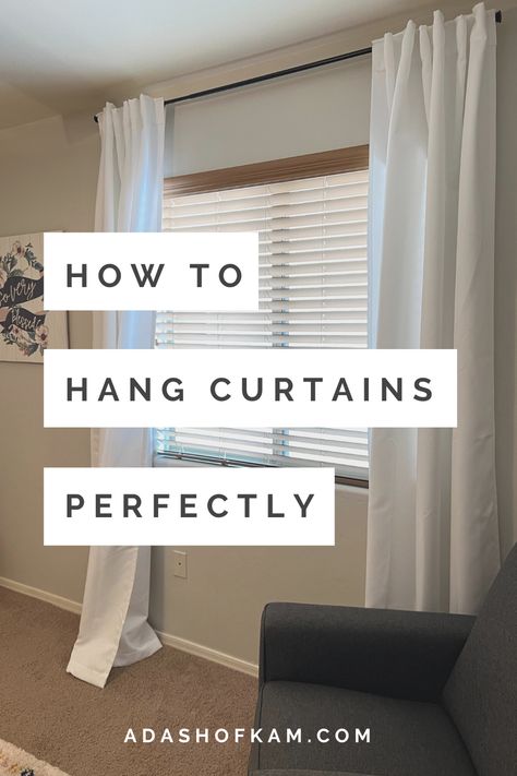 Hanging Curtains Ideas, Creative Ways To Hang Curtains, Different Ways To Hang Curtains, Hang Curtains High, Wide Window Curtains, Luxury Curtains Living Room, How To Hang Curtains, Color Of The Year 2024, Hanging Curtain Rods