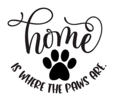 Paw Print Art, Dog Quotes Love, Idee Cricut, Diy Wood Signs, Silhouette America, Dog Crafts, Pet Signs, Cricut Craft Room, Diy Cricut