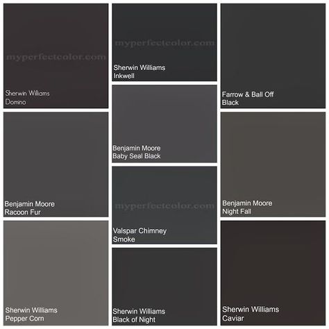 design indulgence: DARK HOUSES House Paint Exterior Grey, Dark Houses, Exterior Gray Paint, Farrow Bal, Black Houses, Postmodern Art, Dark House, Pintura Exterior, Grey Houses