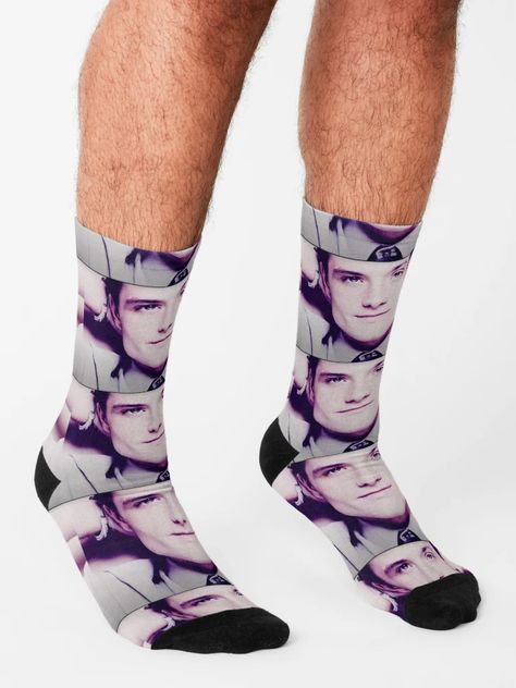 Hunger Games Outfits, Socks Aesthetic, Silly Socks, Silly Shirt, Mike Schmidt, Josh Hutcherson, Edward Cullen, Funny Socks, Meme Template