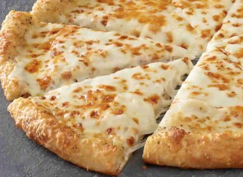 Garlic Parmesan Pizza, Parmesan Pizza, Papa John, Alfredo Pizza, Cheesy Pizza, Pizza Special, Fast Food Items, Trader Joes Recipes, Papa Johns