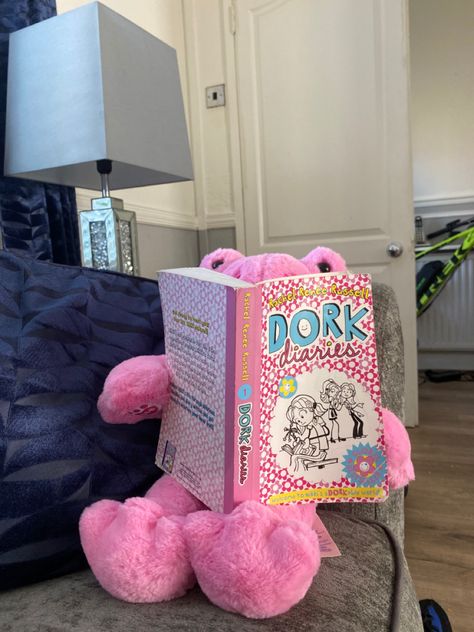 Pink Frog, Dork Diaries, Build A Bear, Not Mine, Teddy Bear, Pink