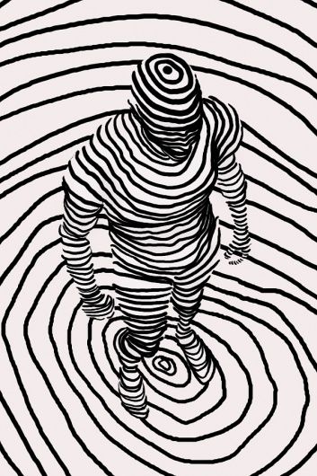 Black And White Inspiration, Contour Line Drawing, Fineliner Art, Apparel Design Inspiration, White Inspiration, Linear Art, Human Centered Design, Art Parody, Architecture Drawing Art