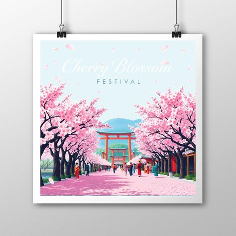 Cherry Blossom Festival

#CherryBlossom #Festival #Japan #art #poster Festival Japan, Cherry Blossom Festival, Festival Poster, Festival Posters, Japan Art, Art Poster, Cherry Blossom, Blossom, Cherry