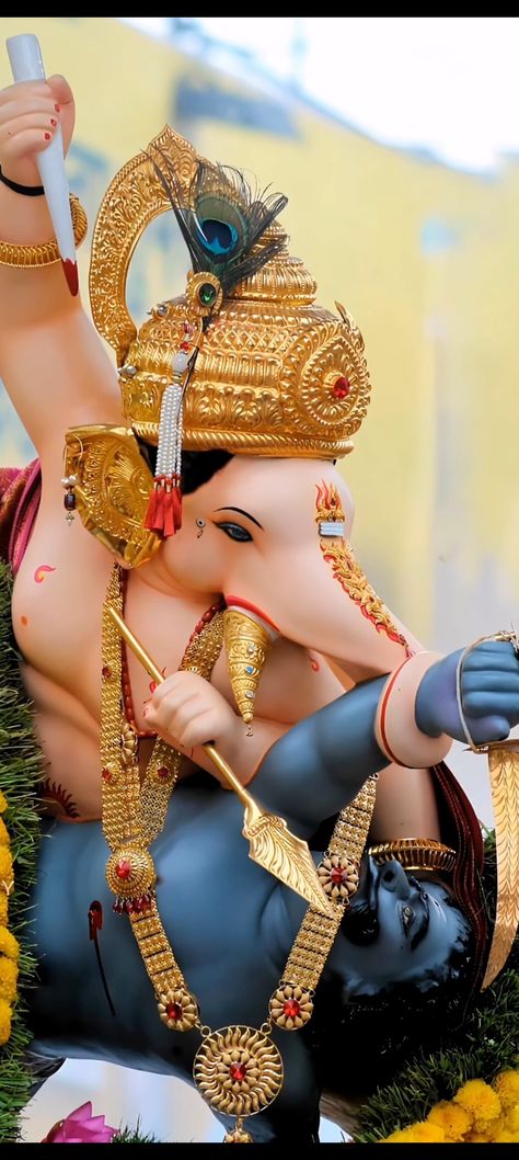 Shreemant Bhausaheb Rangari  Ganpati Image HD Ganpati Images, Ganpati Photo Hd, Ganpati Songs, Happy Dussehra Wishes, Chinese Dragon Art, Ganesh Ji Images, Ganesh Chaturthi Decoration, Ganpati Bappa Photo, Hanuman Ji Wallpapers