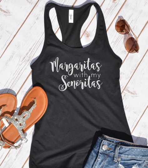 Vacation Cups, Bachelorette Party Vacation, Hood Playlist, Beach Sayings, Vacation Shirts Beach, Girls Beach Trip, Couple Vacation, Beach Tanks Tops, Cruise Shirts