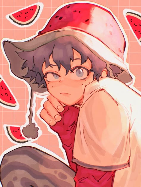 Izuku Midoriya, Watermelon, The Story, Romance, On Twitter, Twitter, Books