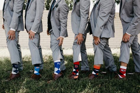 Sports Groomsmen Proposal, Groomsmen Proposal Sports, Groomsmen Proposal Football, Wedding Football Ideas, Groomsman Game Day Photos, Game Day Groomsmen Pictures, Game Day Wedding Pictures Groomsmen, Football Wedding Ideas, Presley Wedding