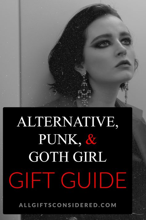 Goth Birthday Present Ideas, Goth Gifts For Her, Grunge Christmas Gifts, Gifts For Goths, Christmas List Ideas Grunge, Goth Presents, Gothic Gift Ideas, Emo Gifts Ideas, Grunge Gifts Ideas