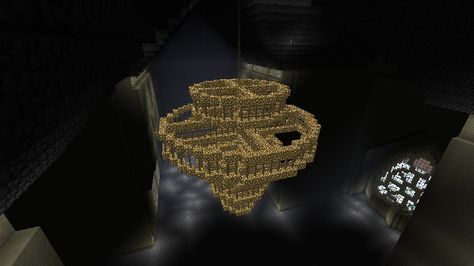 mega chandelier Minecraft Project Minecraft Chandelier Design, Giant Chandelier, Minecraft Chandelier, Minecraft City Buildings, City Ideas, Minecraft Interior, Minecraft House Tutorials, Minecraft Inspiration, Minecraft City