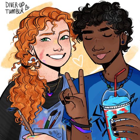 Perachel Fanart, Rachel And Percy, Pjo Art, Rachel Elizabeth Dare, Persassy Jackson, Peter Johnson, Percy Jackson Fan Art, Percy Jackson Characters, Percy Jackson Memes