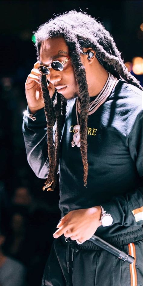 Lil Durk Orange, Takeoff Wallpaper, Quavo Rapper, Yg Marley, Migos Quavo, Chevrolet Camaro Black, Ja Morant Style, Cute Dreads, Dreadlock Hairstyles For Men