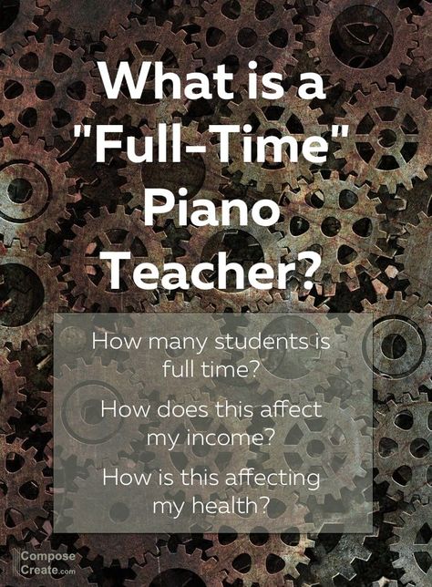 How do you know if you are a "full-time" piano teacher? Here's how to know and why it makes a BIG in your tuition, stress level, workflow, and more. #piano #teacher #teaching #studio #business #biz #policy #fulltime #parttime Piano Teaching Room, Piano Studio Room, Piano Fingers, Piano Teacher Resources, Teaching Music Theory, Piano Quotes, Piano Teaching Games, Learn Piano Chords, Piano Pedagogy