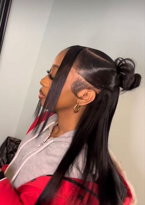 Front Lace Wigs, Twisted Hair, Sleek Ponytail Hairstyles, Frontal Wig Hairstyles, Straight Weave Hairstyles, Birthday Hairstyles, Black Ponytail Hairstyles, Quick Weave Hairstyles, Braided Cornrow Hairstyles