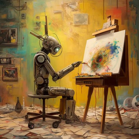 AI and Art: Exploring the Intersection of Creativity and Technology | by Fintelics | Medium