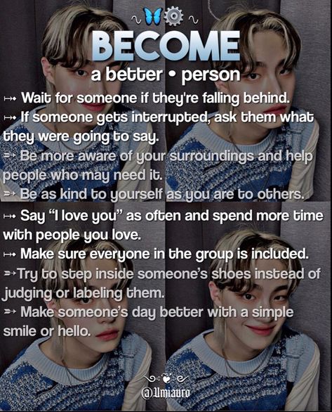 How To Have A Cute Personality, How To Become A Nonchalant Person, How To Be A More Likeable Person, How To Become The Person You Want To Be, How To Become A Better You, How To Be Mysterious Tips, How To Be A Likeable Person, How To Become A Nicer Person, How To Have A Better Personality