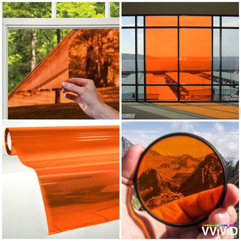 PRICES MAY VARY. This premium vinyl by VViViD Vinyls is specially engineered for DIY'ers. This durable film is ideal for long-term interior and crafting applications Adhesive-backed vinyl sheets are incredibly easy to install and remove Applied to windows, this film blocks 99% of harmful UV rays and glare while also adding bold color and style to a room. Dirt, dust and grime resistant! Easily make your own coloured glasses, camera lenses, light filters or use it in any other crafting project Add Film For Windows, Sunroom Windows, Window Wrap, Light Filters, Window Tinting, Window Signs, Aluminium Windows, Diy Tumblers, Vinyl Sheets