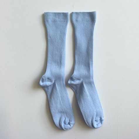 Light Blue Tall Socks From Cos. Stretchy Material, Tall Length, Ribbed Tube. - One Size - Brand New Without Tags Selling Socks 3 For $20. Add Other Two Pairs To Bundle And I’ll Send The $20 Offer. Tags 90s 80s Old School Style Retro Cool Femme Varsity Bright Fun Aerobics Sport Multicolor Art Socks Museum Artistic Design Unique Pop Art Unique Cool Socks Happy Socks Stance Bombas Sock Shop I Love Kawaii Sky Blue Blues Simple Light Tube Socks Pastel Colorway Blue Socks Aesthetic, 80s Socks, Bombas Socks, Socks Aesthetic, Multicolor Art, Light Tube, Tall Socks, Old School Style, Art Socks