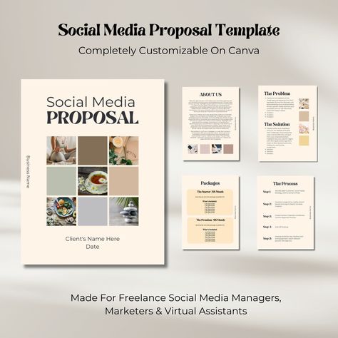 #Social_Media_Proposal #Client_Onboarding #Onboarding_Process #Beige_Colors Free Social Media Templates, Client Onboarding, Types Of Social Media, Freelance Social Media, Onboarding Process, Social Media Poster, Proposal Template, Project Proposal, Document Templates