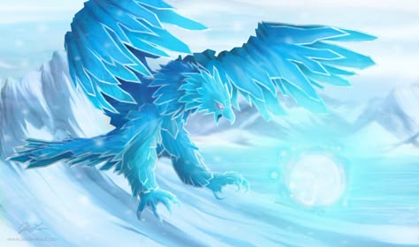 Anivia League Of Legends, Ice Drawing, Phoenix Artwork, Ice Magic, 2b Cosplay, Il Re Leone, Elemental Magic, League Of Legends Characters, Dragon Knight