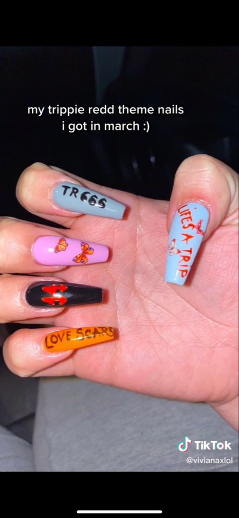 Concert Nails, Colored Acrylic, Colored Acrylic Nails, Nails Design, Pretty Nails, Nail Ideas, Nail Inspo, Acrylic Nails, Mood Board