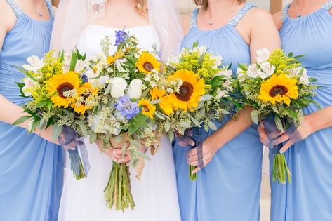 Wedding Ideas Yellow, Wedding Redo, Boxwood Wall, Charm Photography, Dock Wedding, Powder Blue Wedding, Slate Blue Wedding, Wedding Palettes, Yellow Wedding Colors