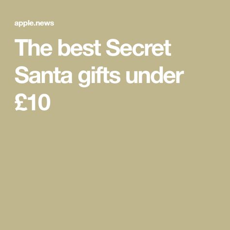 The best Secret Santa gifts under £10 Secret Santa Form, Secret Santa Game, 10 Secret Santa Gifts, Secret Santa List, Office Secret Santa, Best Secret Santa Gifts, Candy Gifts Diy, Best White Elephant Gifts, Secret Santa Gift Exchange