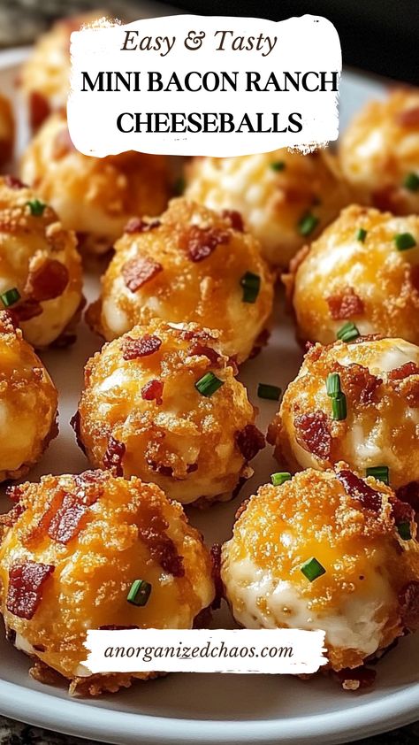 Mini Bacon Ranch Cheeseballs Yummy Finger Food Ideas, Cool Appetizers For Party, Bacon Pretzel Rods, Appetizer Recipes For Small Group, Appetizer Easy Quick, Bacon Mozzarella Sticks, Appetizers For Bunco Night, Appetizers To Go With Italian Food, Finger Party Food Easy