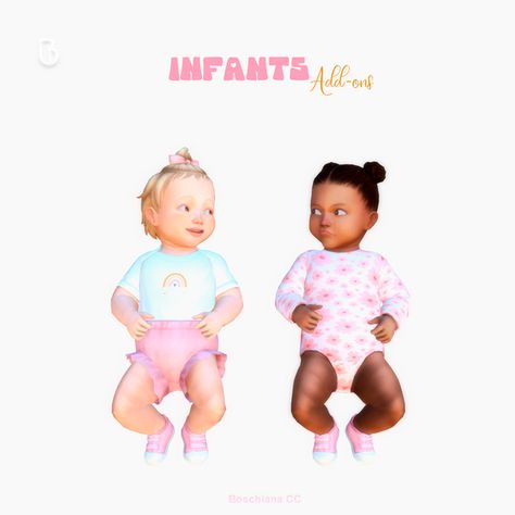 INFANTS ADD-ONS 🌸 | Patreon The Sims 4 Bebes, Sims 4 Couple Poses, Sims Baby, Sims 4 Traits, Sims 4 Cas Mods, Sims 4 Cc Kids Clothing, The Sims 4 Packs, Sims 4 Children, Sims 4 Mm Cc