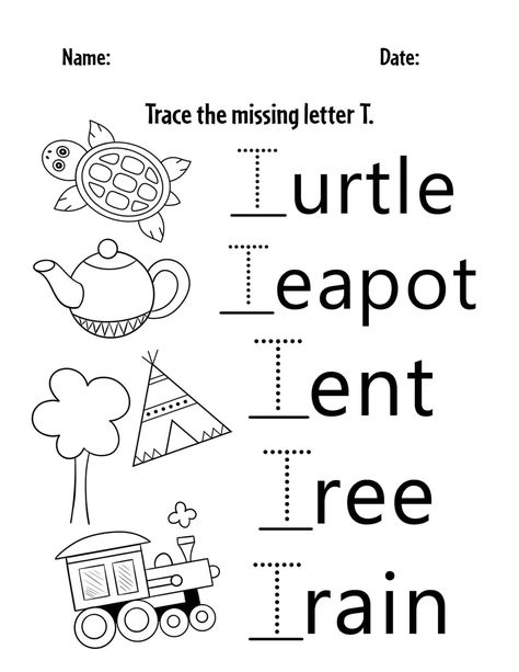 Letter T Activities For Preschoolers, T Letter Worksheet, Letter T Worksheets For Kindergarten, T Sound Activities, Preschool Letter T Activities, Letter T Worksheets Kindergarten, Letter T Art Preschool, Letter T Preschool Activities, T Worksheets Preschool