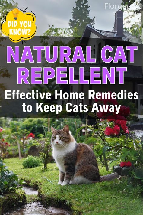 Homemade Natural Cat Repellent Plants That Repel Cats, Essential Oils Cats, Cat Remedies, Cat Repellent, Homemade Cat Food, Wild Orange Essential Oil, Natural Repellent, Cat Repellant, Uses For Coffee Grounds