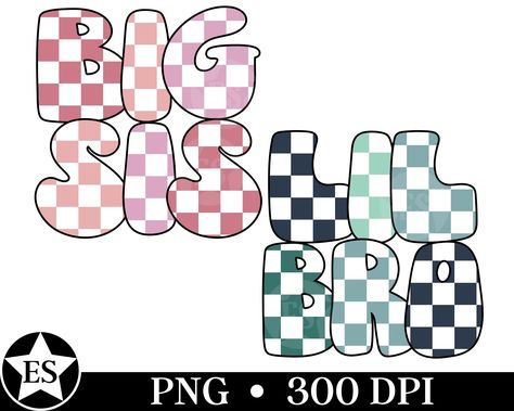 Big Sis Lil Bro, Big Sister Little Brother, Brother Png, Lil Bro, Png Shirt, Sewing Business, Big Sis, Little Brother, Cricut Creations