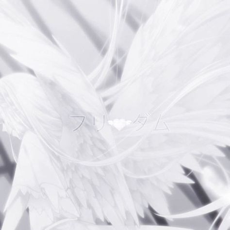 An Angel, Angel, Black And White, Anime, White, Black