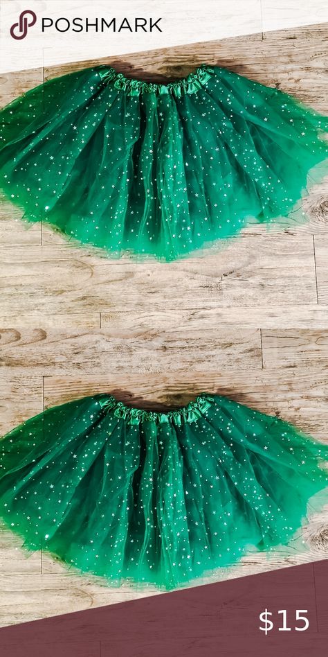 Green Tutu Gold Pomegranate, Diy Tutus, Irish Celebration, Princess Mermaid, Pomegranate Earrings, Green Tutu, Christmas Tutu, Mermaid Unicorn, Dress Apron