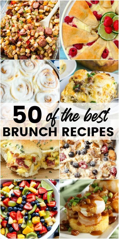 Easter Brunch Buffet, Brunch Party Recipes, Recipes Brunch, Christmas Brunch Recipes, Menu Sarapan Sehat, Best Brunch Recipes, Ladies Brunch, Easy Brunch Recipes, Healthy Brunch