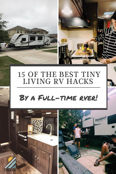 Rv Hacks Travel Trailers, Small Travel Trailer, Travel Trailer Hacks, Travel Trailer Living, Rv Floor Plans, Small Travel Trailers, Rv Bathroom, Small Rv, Camper Storage