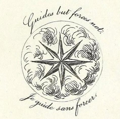 North Star emblem Compass Pointing North Tattoo, Stella Maris Tattoo, Polaris Star Aesthetic, North Star Artwork, Northern Star Drawing, North Star Painting, Vintage Star Drawing, Art Deco Star Tattoo, North Star Illustration