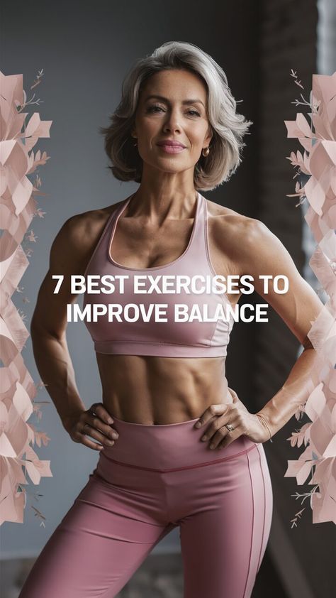 an attractive adult woman wearing gym outfit Improve Mobility, Strengthen Your Core, Improve Balance, Balance Exercises, Best Exercises, Improve Flexibility, Core Strength, Healthy Aging, Keep Moving