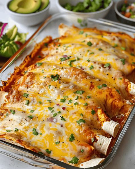 Cream Cheese Chicken Enchiladas: A Comforting and Flavorful Mexican-Inspired Dish If you’re in the mood for a rich and creamy dish with a little bit of spice, these Cream Cheese ... Read more Cream Cheese Enchiladas Chicken Easy, Cream Of Chicken Soup Enchiladas, Chicken Enchiladas Easy Red Sauce Cream Cheese, Chicken Cream Cheese Enchiladas, Chicken Enchiladas Recipes, Enchiladas Recipes, Cream Cheese Enchiladas, Salsa Chicken Crockpot, Chicken Cream Cheese