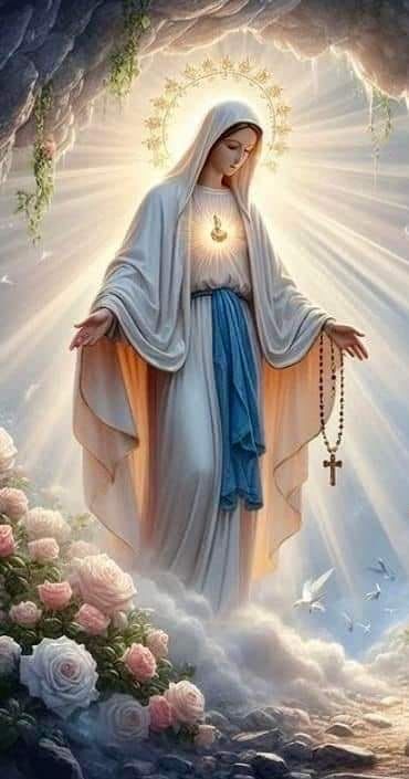 Virgin Mary Picture, Roman Catholic Art, Mother Mary Pictures, Holly Pictures, Virgin Mary Art, Love Scriptures, Mother Mary Images, Catholic Pictures, Images Of Mary