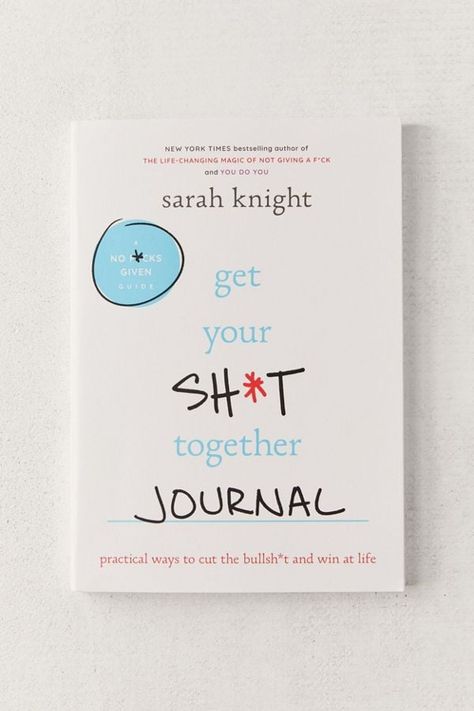 Urban Outfitters Books, Sarah Knight, Together Journal, 100 Books To Read, Recommended Books To Read, Top Books To Read, Self Help Books, Inspirational Books, Reading Lists