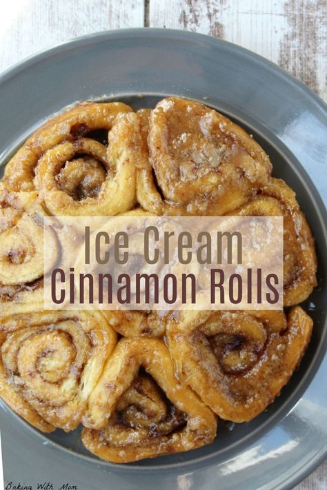 Rhodes Cinnamon Rolls With Ice Cream, Cinnamon Rolls With Ice Cream Rhodes, Cinnamon Rolls Ice Cream, Cinnamon Rolls Made With Ice Cream, Rhodes Cinnamon Rolls Overnight Ice Cream, Cinnamon Roll With Ice Cream, Ice Cream Cinnamon Rolls Rhodes, Ice Cream Cinnamon Rolls Overnight, Carmel Rolls Made With Ice Cream