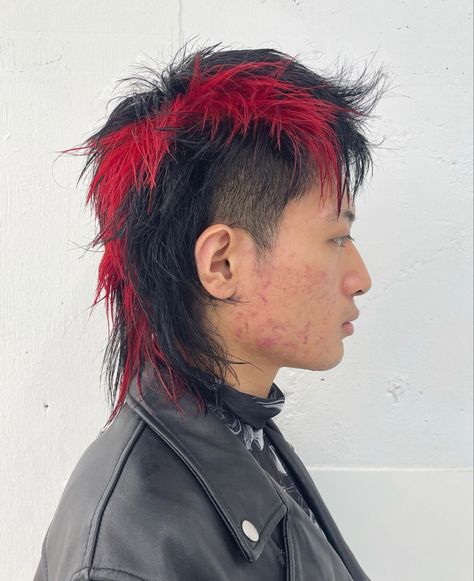 Haircut Lengths, Short Punk Hair, Mullet Haircut, Mens Haircut, Men Hair Color, Men Haircut, Punk Hair, Men's Haircut, Alternative Hair